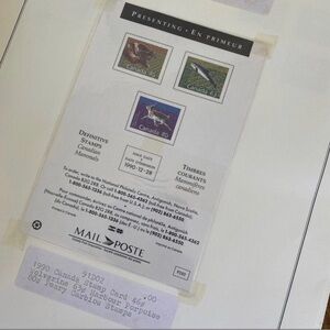 Canada Postage Stamps First Day Covers Lot of 90 Stamps Envelopes Scott Album